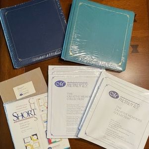 Creative Memories scrapbooking bundle - two 12 x 12 albums and much more!